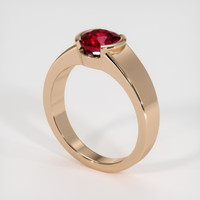 1.74 Ct. Ruby Ring, 14K Rose Gold 2