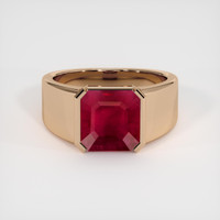 4.21 Ct. Ruby Ring, 14K Rose Gold 1
