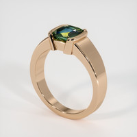 2.05 Ct. Bi Color Sapphire Ring, 14K Rose Gold 2