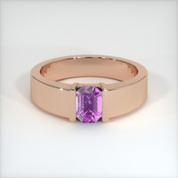 1.03 Ct. Sapphire Ring, 14K Rose Gold 1