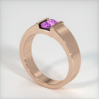 1.03 Ct. Sapphire Ring, 14K Rose Gold 2