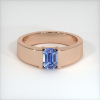 1.04 Ct. Sapphire Ring, 18K Rose Gold 1