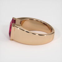 4.21 Ct. Ruby Ring, 18K Rose Gold 4