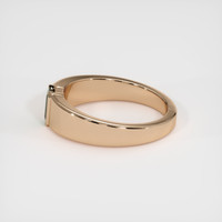 0.55 Ct. Sapphire Ring, 18K Rose Gold 4