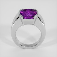 10.90 Ct. Purple Amethyst Ring, Silver 3