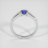 0.67 Ct. Blue Sapphire Ring, 10K White Gold 3