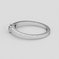 0.38 Ct. Alexandrite Ring, 10K White Gold 4