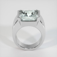 7.21 Ct. White Goshenite Ring, 10K White Gold 3