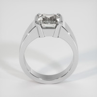 3.04 Ct. Grey Sapphire Ring, 10K White Gold 3
