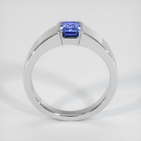 1.05 Ct. Bluish Purple Sapphire Ring, 10K White Gold 3