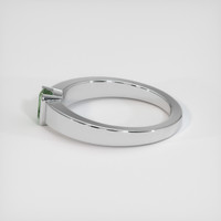 1.37 Ct. Green Sapphire Ring, 10K White Gold 4