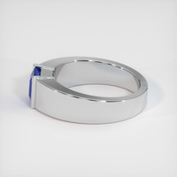 1.26 Ct. Sapphire Ring, 14K White Gold 4