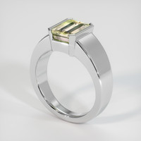 1.99 Ct. Gemstone Ring, 14K White Gold 2