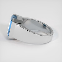 6.13 Ct. Gemstone Ring, 14K White Gold 4