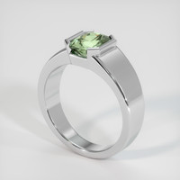 1.86 Ct. Bi Color Sapphire Ring, 14K White Gold 2