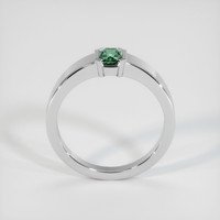 0.78 Ct. Sapphire Ring, 14K White Gold 3
