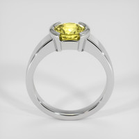 1.69 Ct. Yellow Sapphire Ring, 14K White Gold 3