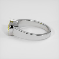 1.69 Ct. Yellow Sapphire Ring, 14K White Gold 4