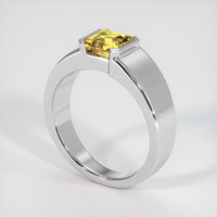 1.61 Ct. Sapphire Ring, 14K White Gold 2