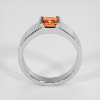 2.54 Ct. Padparadscha Sapphire Ring, 14K White Gold 3