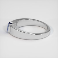 1.36 Ct. Sapphire Ring, 14K White Gold 4