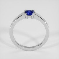 1.02 Ct. Blue Sapphire Ring, 18K White Gold 3