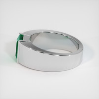 1.50 Ct. Emerald Ring, 18K White Gold 4