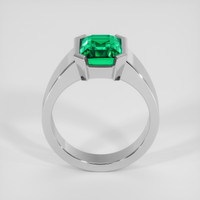 2.58 Ct. Emerald Ring, 18K White Gold 3
