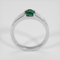 1.56 Ct. Bluish Green Tourmaline Ring, 18K White Gold 3