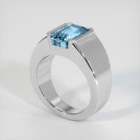 5.05 Ct. Gemstone Ring, 18K White Gold 2