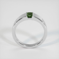 0.55 Ct. Sapphire Ring, 18K White Gold 3