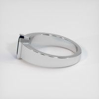 2.11 Ct. Sapphire Ring, 18K White Gold 4