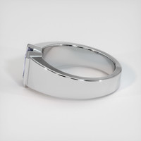 1.20 Ct. Sapphire Ring, 18K White Gold 4