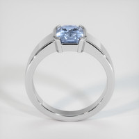 2.20 Ct. Sapphire Ring, 18K White Gold 3