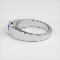1.13 Ct. Sapphire Ring, 18K White Gold 4