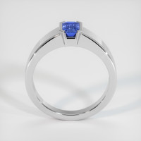 0.92 Ct. Sapphire Ring, 18K White Gold 3