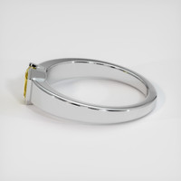 1.07 Ct. Sapphire Ring, 18K White Gold 4