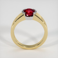 1.74 Ct. Ruby Ring, 14K White & Yellow 3