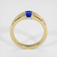 0.96 Ct. Sapphire Ring, 14K White & Yellow 3