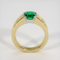 1.80 Ct. Emerald Ring, 18K White & Yellow 3