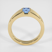 0.54 Ct. Blue Sapphire Ring, 10K Yellow Gold 3