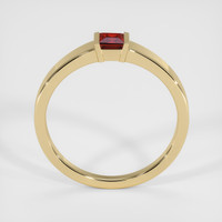 0.38 Ct. Ruby Ring, 14K Yellow Gold 3