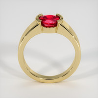 1.22 Ct. Ruby Ring, 14K Yellow Gold 3