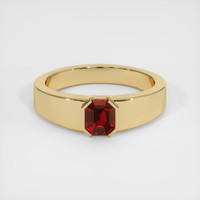 1.25 Ct. Ruby Ring, 14K Yellow Gold 1