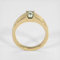 1.00 Ct. Green Sapphire Ring, 14K Yellow Gold 3