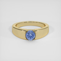 1.86 Ct. Blue Sapphire Ring, 14K Yellow Gold 1