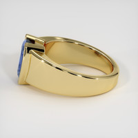 3.55 Ct. Sapphire Ring, 14K Yellow Gold 4