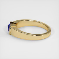 1.28 Ct. Color Change Sapphire Ring, 14K Yellow Gold 4