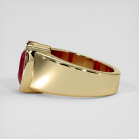 5.09 Ct. Pink Sapphire Ring, 14K Yellow Gold 4