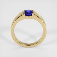1.18 Ct. Blue Sapphire Ring, 14K Yellow Gold 3